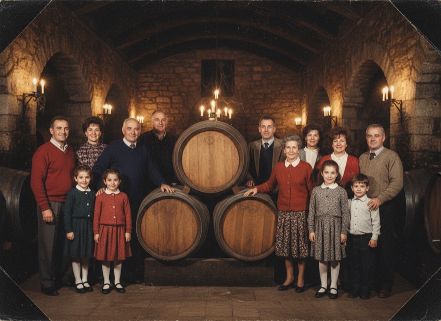 El mismo patio, 1997 — cuatro generaciones